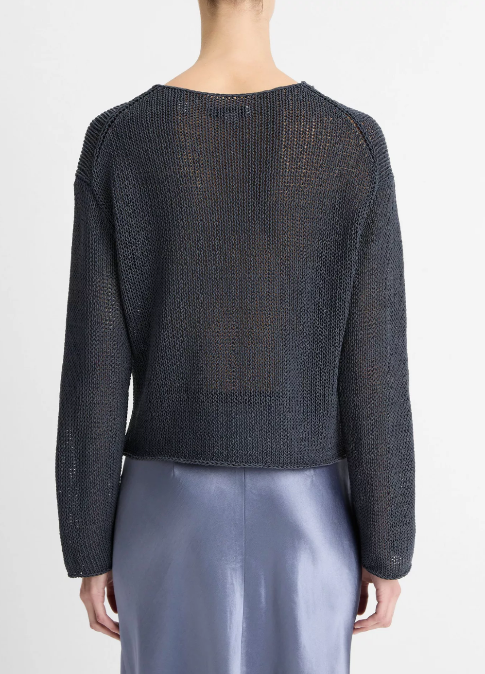 Italian Coated Sweater-Clothing-Vince-Night Lake-XS-Mercantile Portland