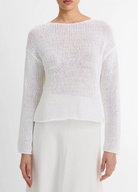 Italian Coated Sweater-Sweaters-Vince-Optic White-XS-Mercantile Portland