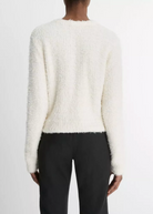Italian Cotton-Blend Brocade Cardigan Jacket-Clothing-Vince-Off White Combo-XXS-Mercantile Portland