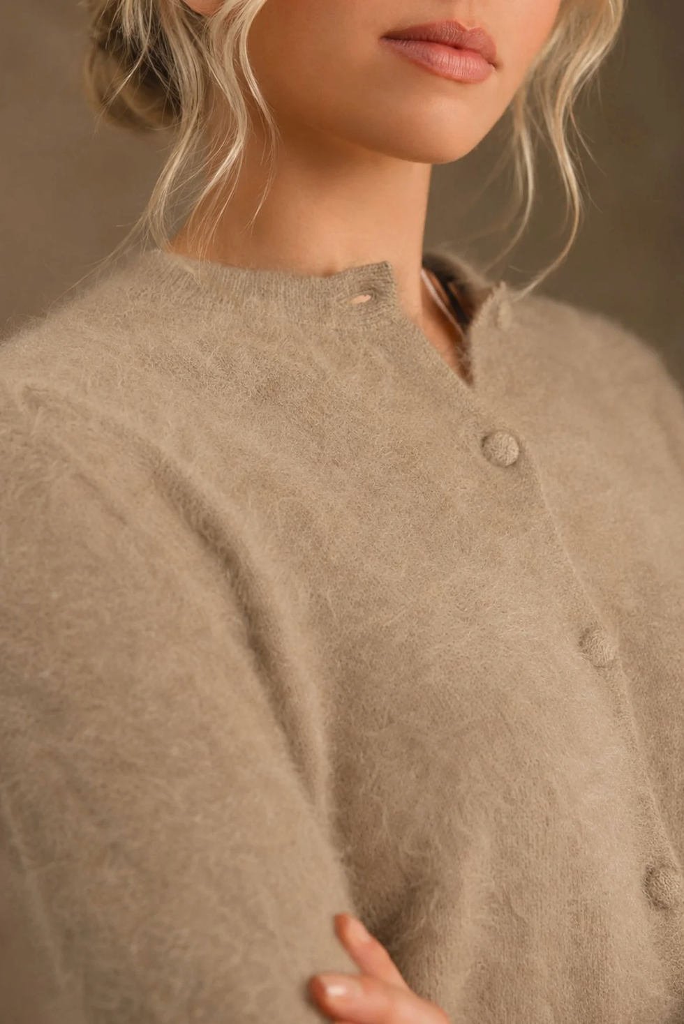 Ivy Cropped Cardigan in Camel-Sweaters-27 Miles-Camel-XS-Mercantile Portland