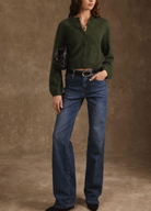 Ivy Cropped Cardigan in Forest-Sweaters-27 Miles-Forest-XS-Mercantile Portland