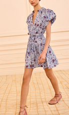 Izel Cotton Mini Dress-Dresses-Ulla Johnson-Gardenia-2-Mercantile Portland