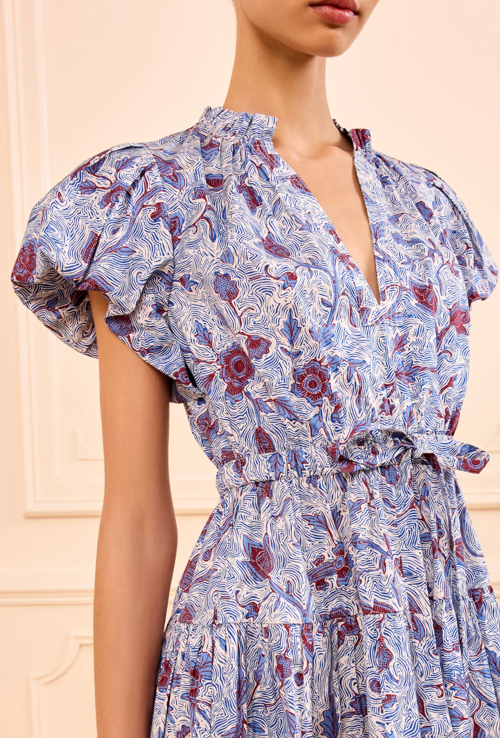 Izel Cotton Mini Dress-Dresses-Ulla Johnson-Gardenia-2-Mercantile Portland