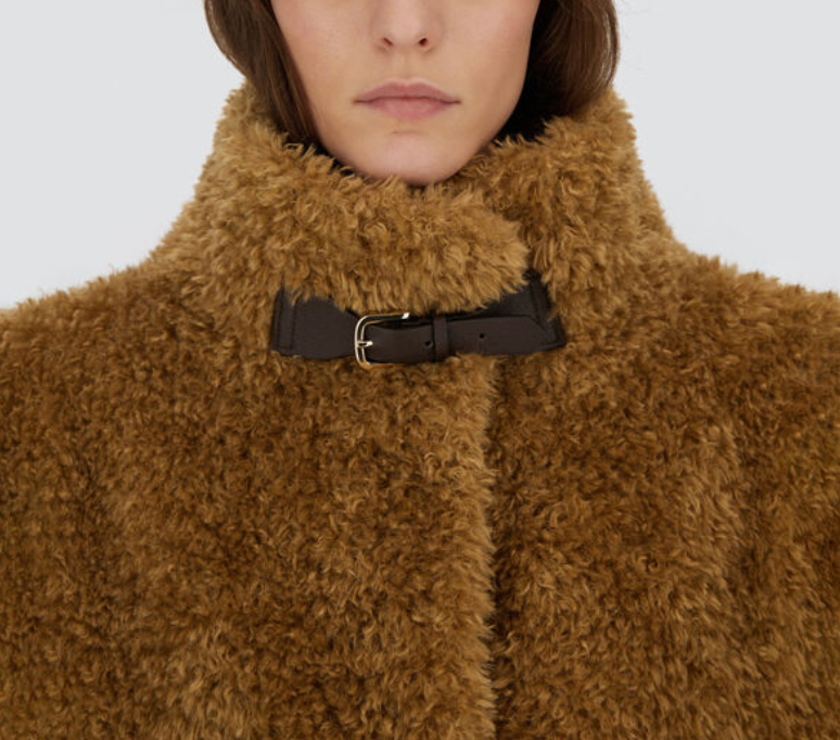 Jacket in Soft Faux Fur-Clothing-Herno-Chantilly-38-Mercantile Portland