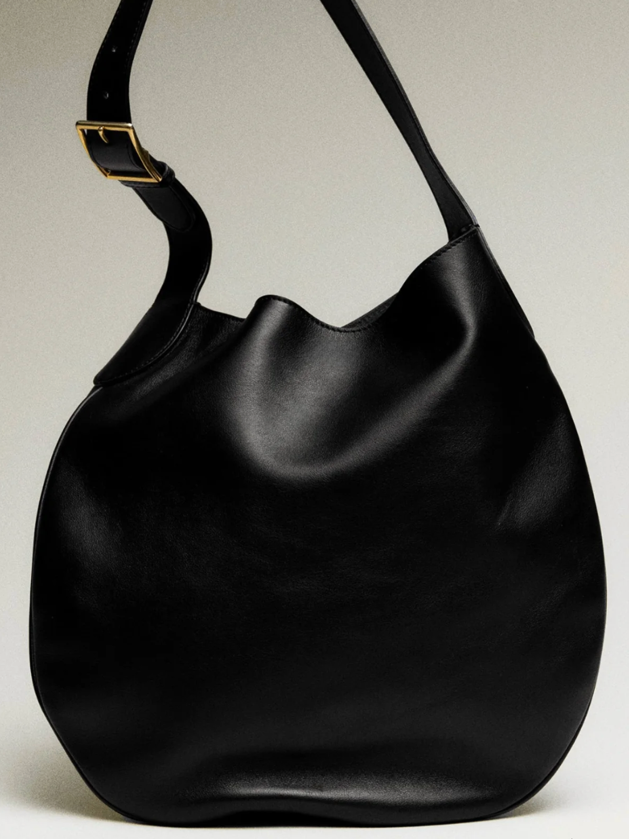 Jagger Bag in Black Leather-Handbags-Nili Lotan-Black-OS-Mercantile Portland