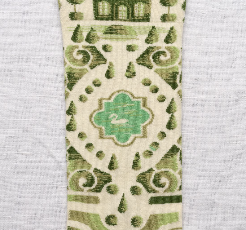 Jardins Socks-Socks-Bonne Maison-Ecru-36/38-Mercantile Portland