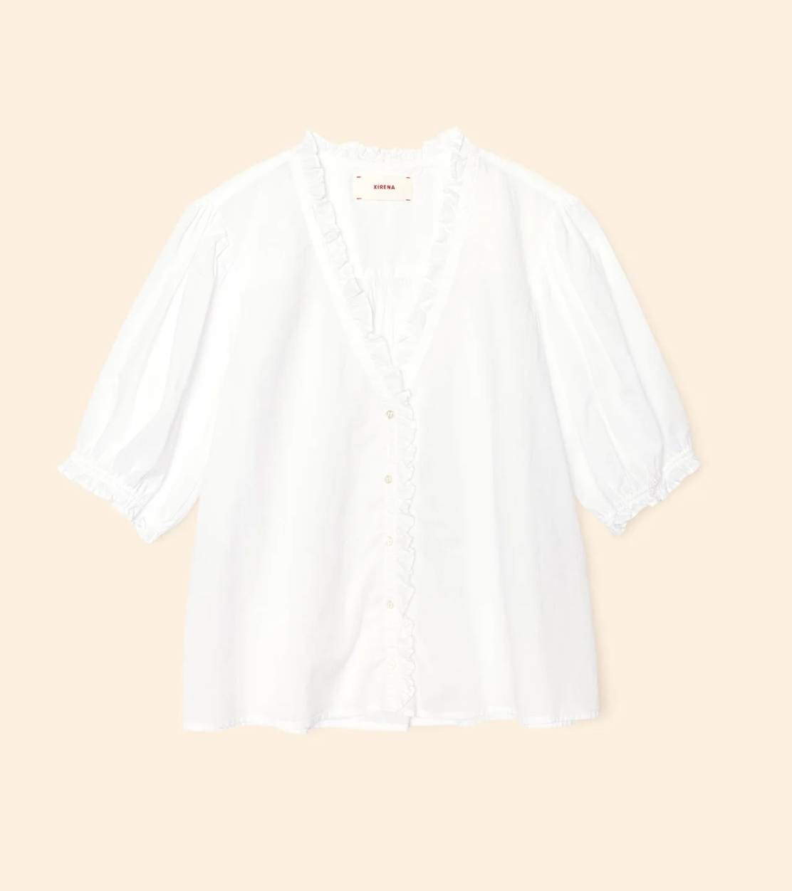 Jenna Shirt-Clothing-Xirena-White-XS-Mercantile Portland
