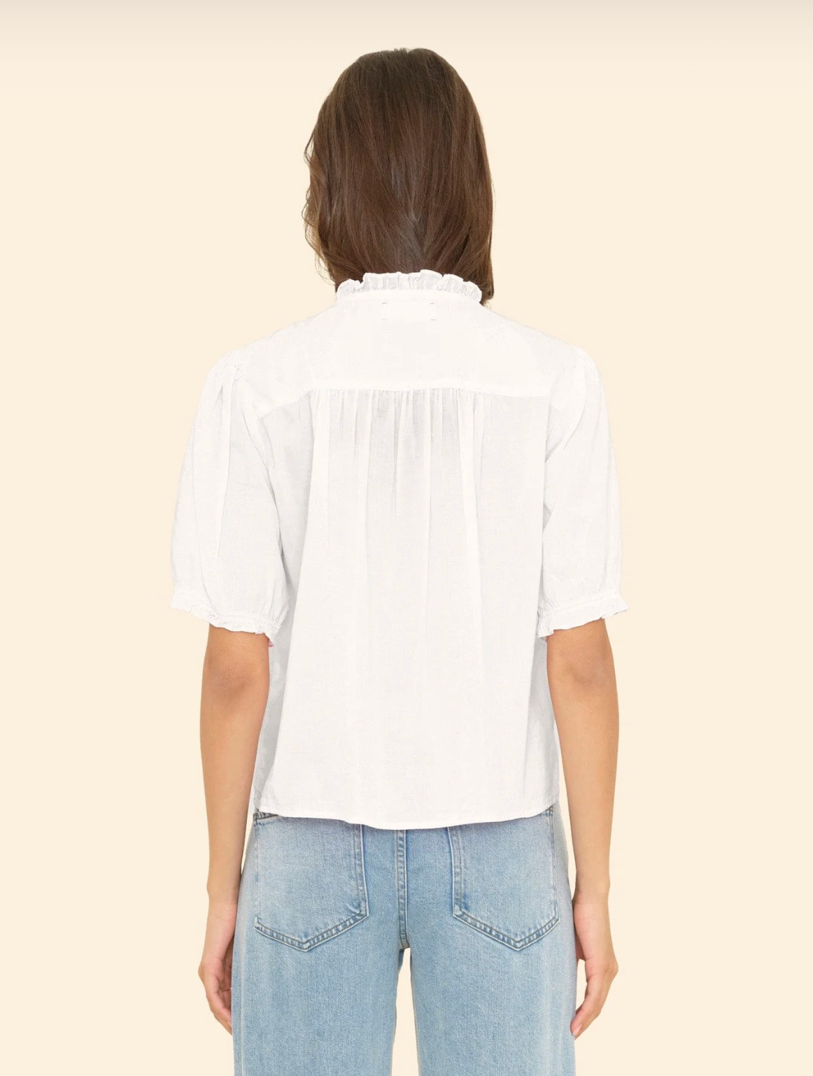 Jenna Shirt-Clothing-Xirena-White-XS-Mercantile Portland
