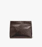 Jerry Clutch in Embossed Chocolate Brown-Handbags-Nili Lotan-Chocolate-OS-Mercantile Portland