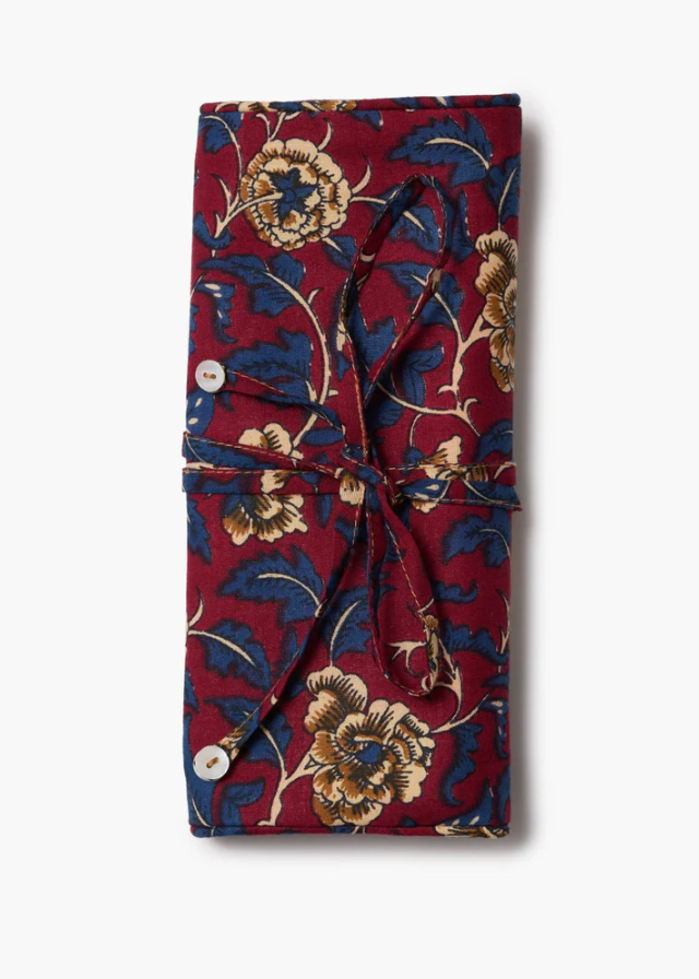 Jewelry Roll Up Case-Jewelry-Chan Luu-Scarlet-OS-Mercantile Portland