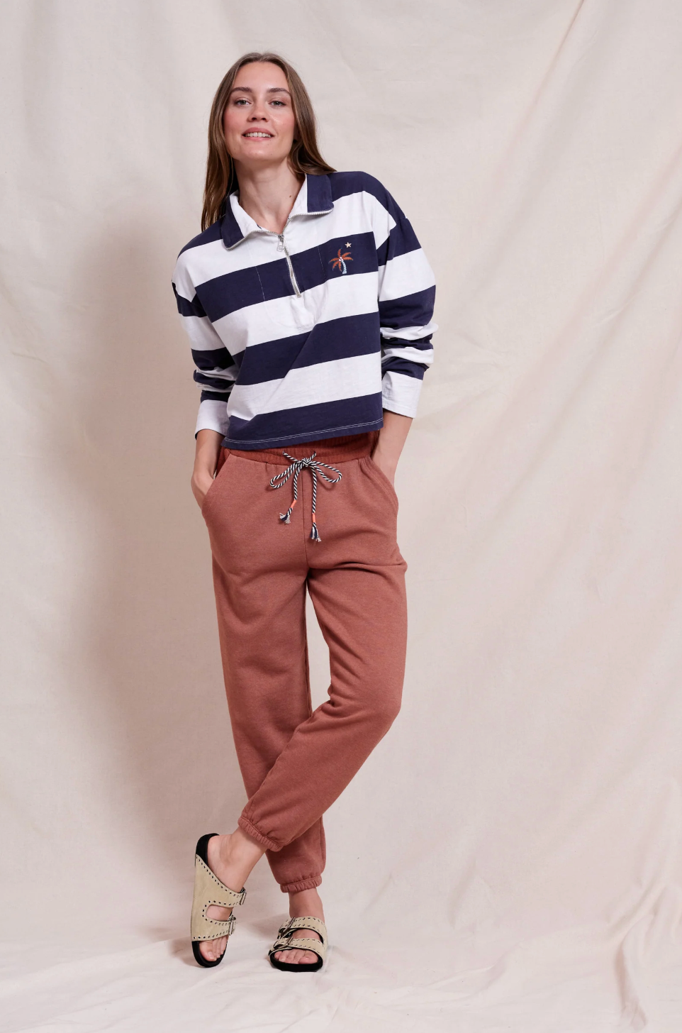 Johnny collar pullover-Clothing-Sundry-Optic White-XS-Mercantile Portland