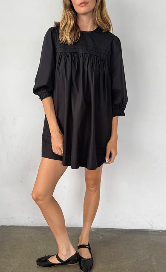 Jolin Dress-Dresses-Ciao Lucia-Black-XXS-Mercantile Portland