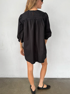 Jolin Dress-Dresses-Ciao Lucia-Black-XXS-Mercantile Portland