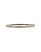 Junia 4mm Yellow Gold Bezel Bangle-Jewelry-Rene Escobar-Mercantile Portland