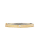 Junia Plus 6mm Yellow Gold, Oval Cut Diamond Bangle-Accessories-Rene Escobar-Mercantile Portland