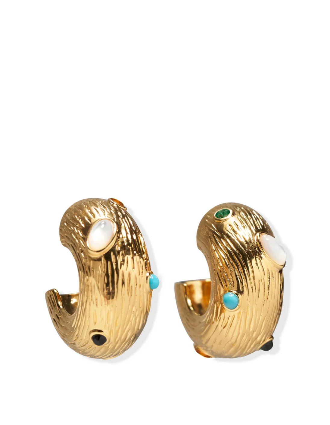 Kahlo Hoops-Jewelry-Lizzie Fortunato-Gold-OS-Mercantile Portland