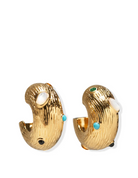 Kahlo Hoops-Jewelry-Lizzie Fortunato-Gold-OS-Mercantile Portland