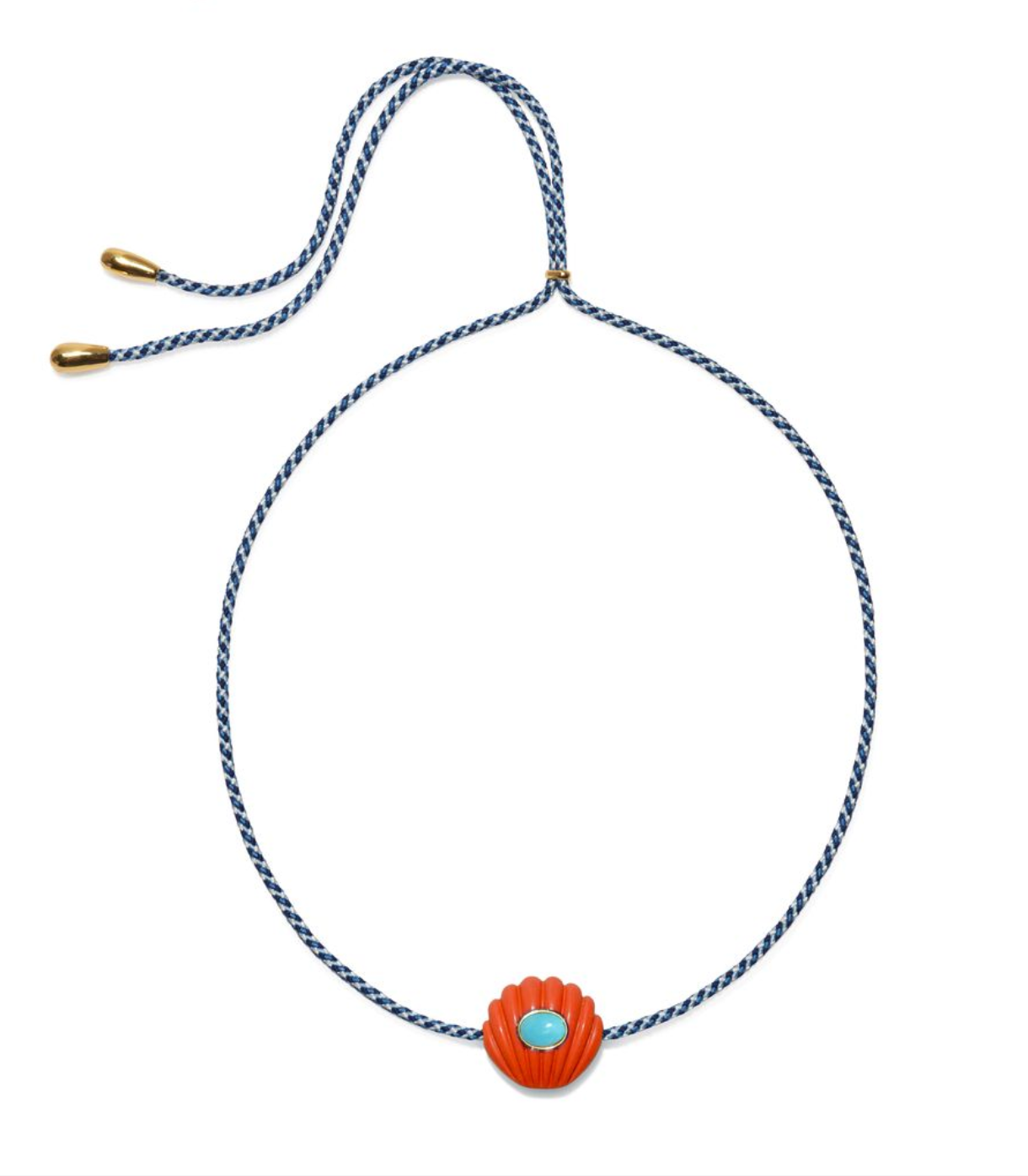 Kai Necklace in Ultramarine-Jewelry-Lizzie Fortunato-Ultramarine-OS-Mercantile Portland