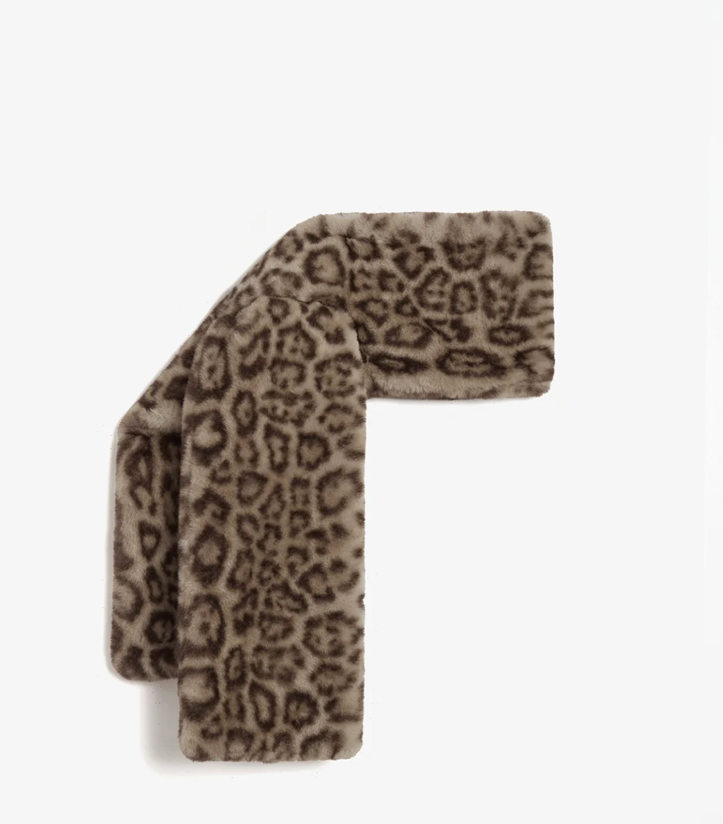 Kai Scarf in Leopard-Scarves and Wraps-Apparis-Leopard-OS-Mercantile Portland
