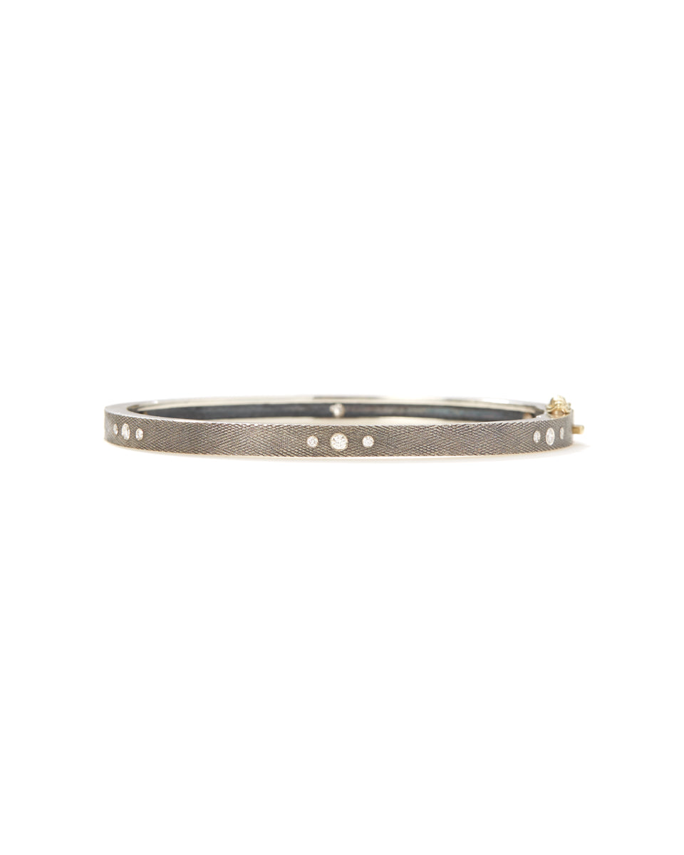 Kelly 4mm Rose Gold Bangle-Jewelry-Rene Escobar-Mercantile Portland