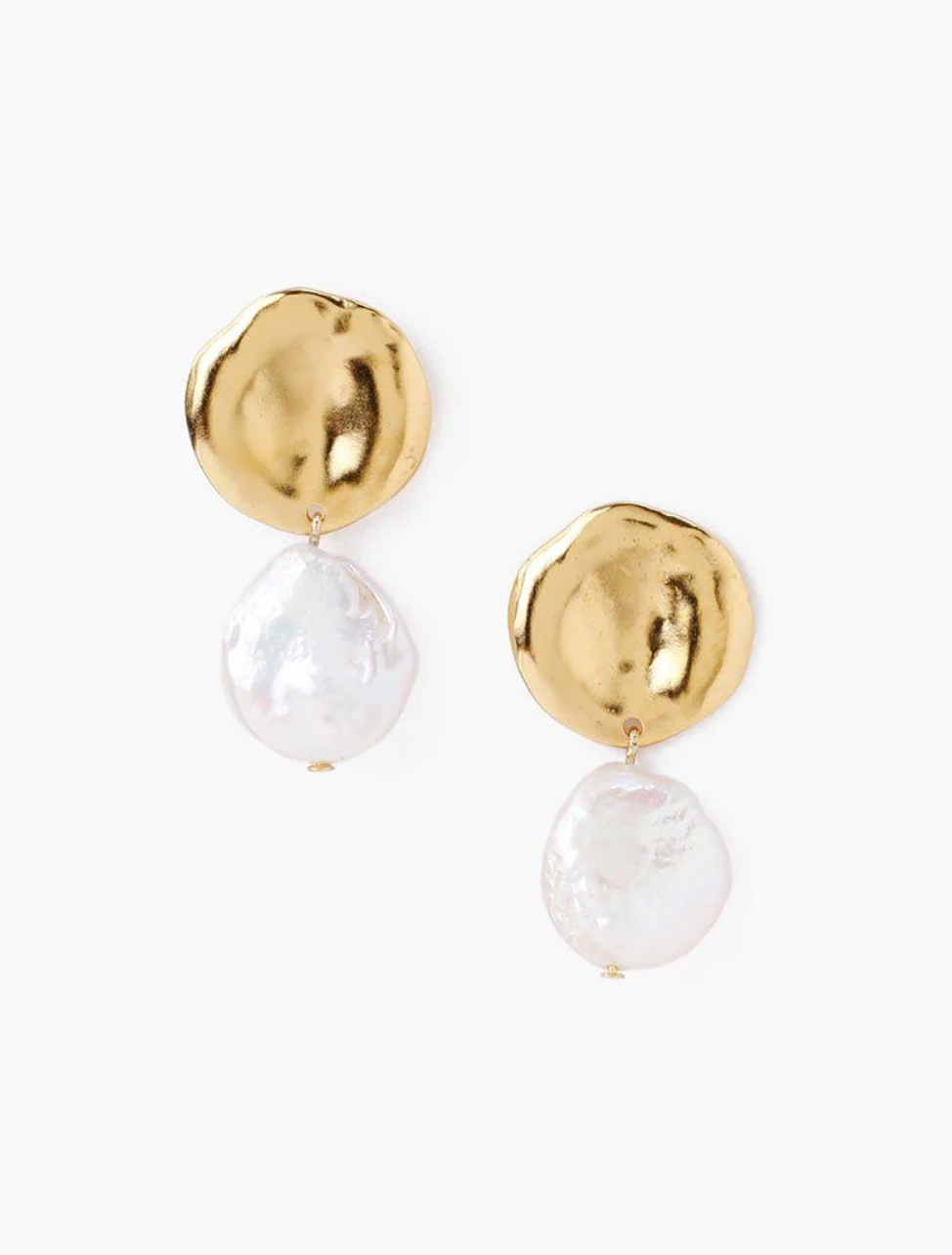 Keshi White Pearl Earrings-Accessories-Chan Luu-White Pearl-OS-Mercantile Portland