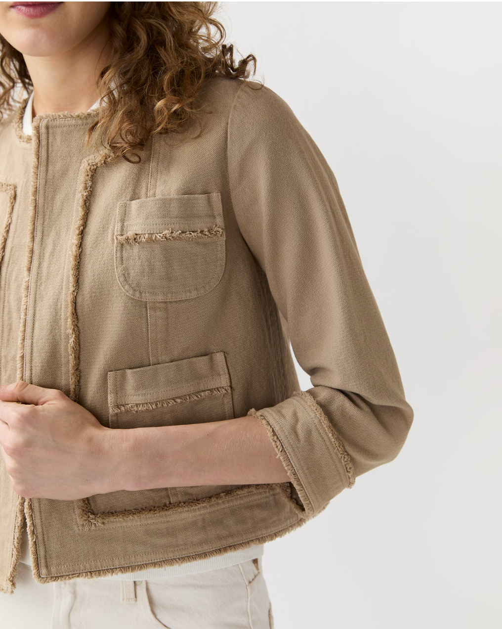 Kiki Jacket-Jackets-Mashburn-KHAKI-S-Mercantile Portland