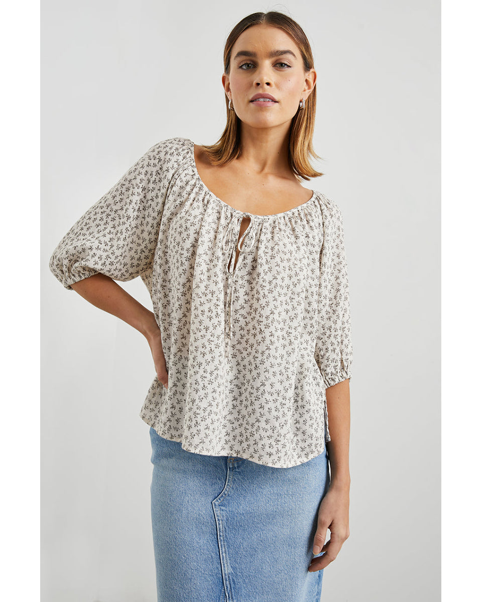 Kirstie Top-Tops-Rails-Bella Floral-XS-Mercantile Portland