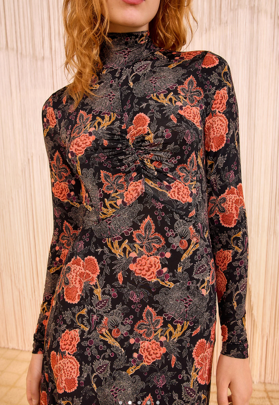 Koa Jersey Dress-Clothing-Ulla Johnson-Night Lily-S-Mercantile Portland