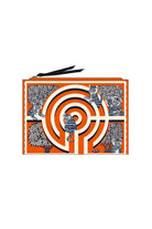 Labyrinthe Pouch-Accessories-Inoui Editions-Orange-OS-Mercantile Portland