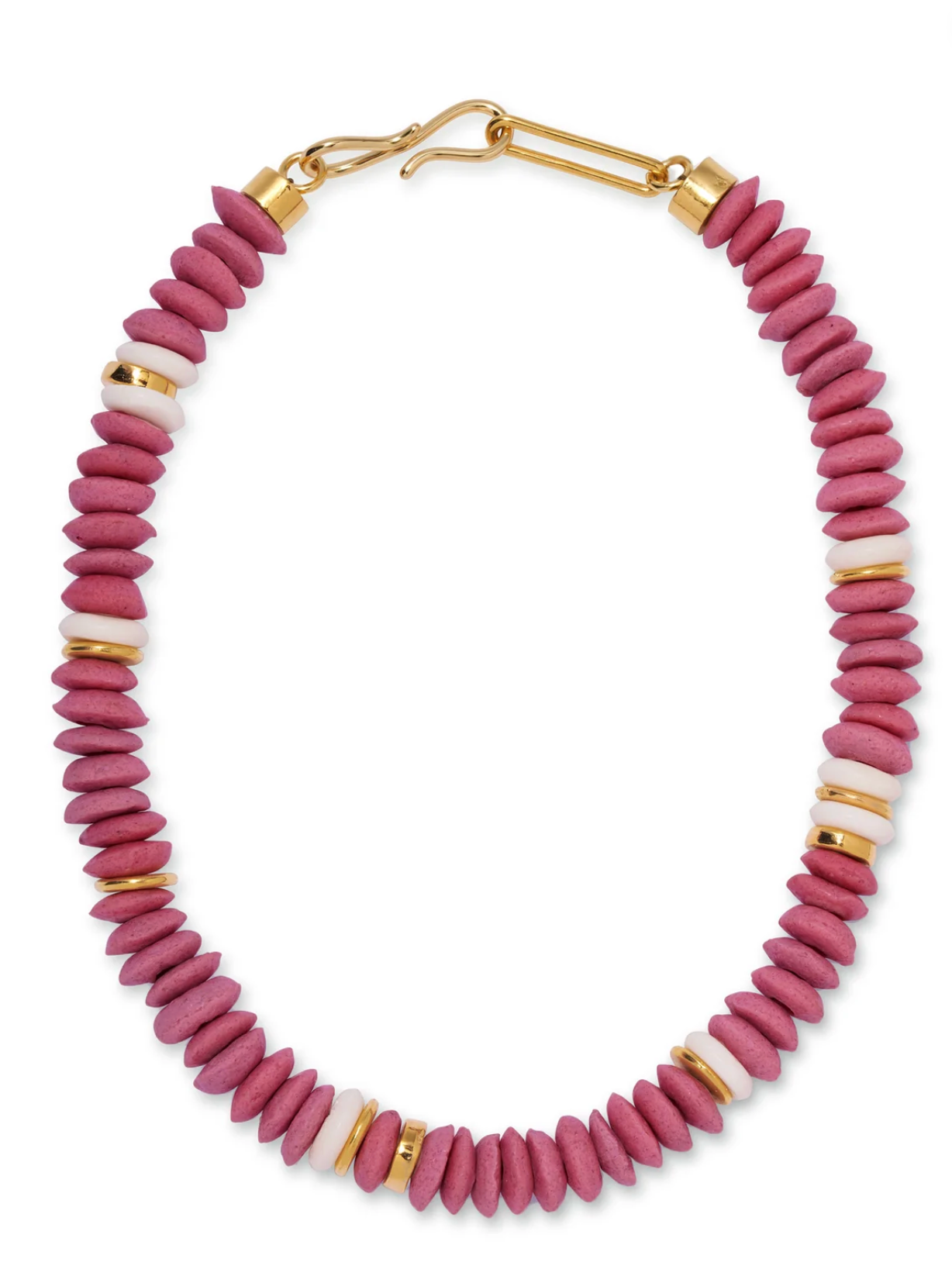 Laguna Necklace in Rose Pink-Jewelry-Lizzie Fortunato-Rose Pink-OS-Mercantile Portland