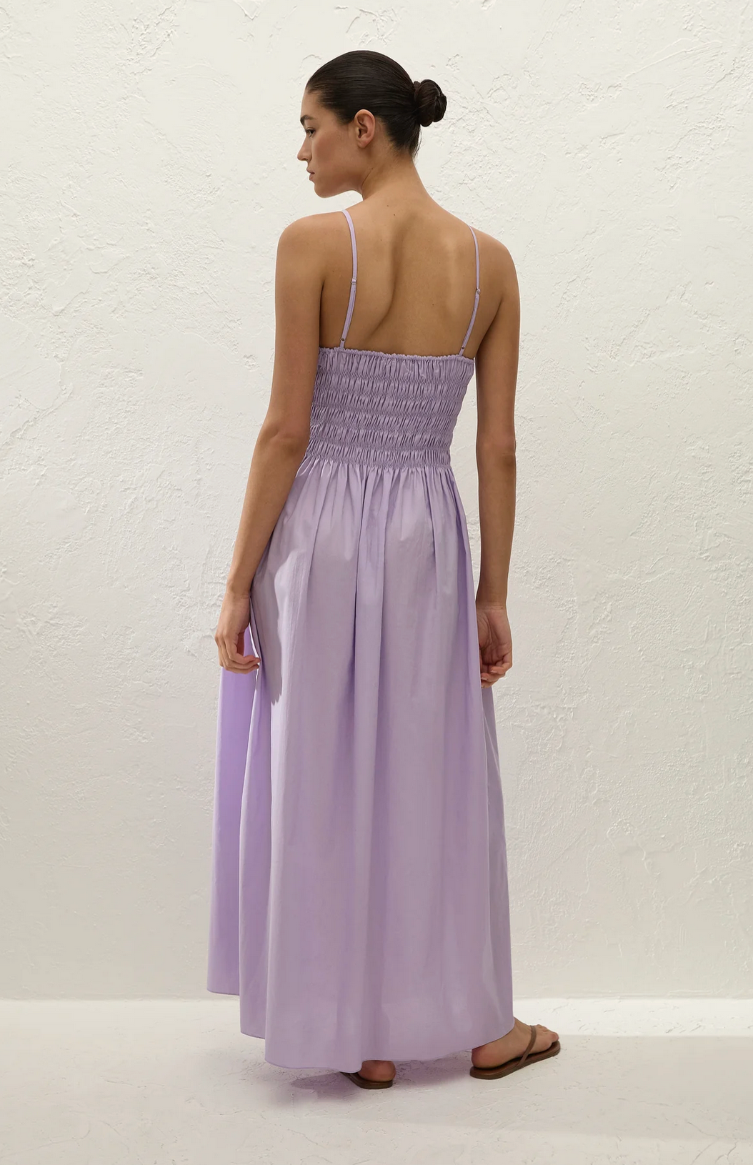 Laia Maxi Dress in Lilac-Dresses-FAITHFULL-Lilac-2-Mercantile Portland