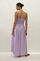 Laia Maxi Dress in Lilac-Dresses-FAITHFULL-Lilac-2-Mercantile Portland