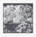 Lake Como Silk Scarf-Scarves and Wraps-Inoui Editions-Grey-OS-Mercantile Portland
