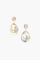 Large Drop Earrings-Accessories-Chan Luu-Grey Pearl-OS-Mercantile Portland