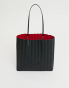 Large Pleated Filo Tote-Handbags-Mansur Gavriel-Black-OS-Mercantile Portland
