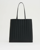 Large Pleated Filo Tote-Handbags-Mansur Gavriel-Black-OS-Mercantile Portland