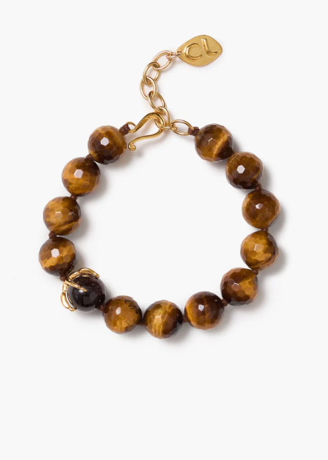 Lark Bracelet Tiger's Eye-Jewelry-Chan Luu-Tigers Eye-OS-Mercantile Portland