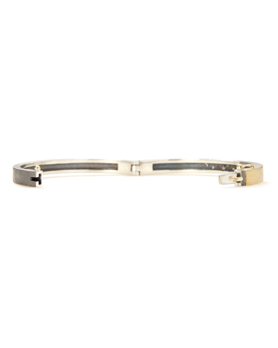 Laura 6mm Yellow Gold Bangle-Accessories-Rene Escobar-Mercantile Portland