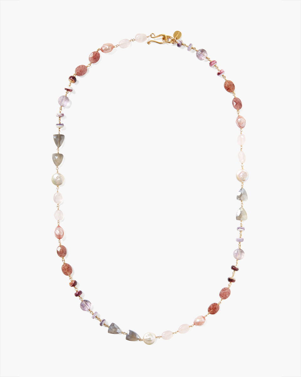 Lavender Mix Maeve Necklace-Jewelry-Chan Luu-O/S-Mercantile Portland