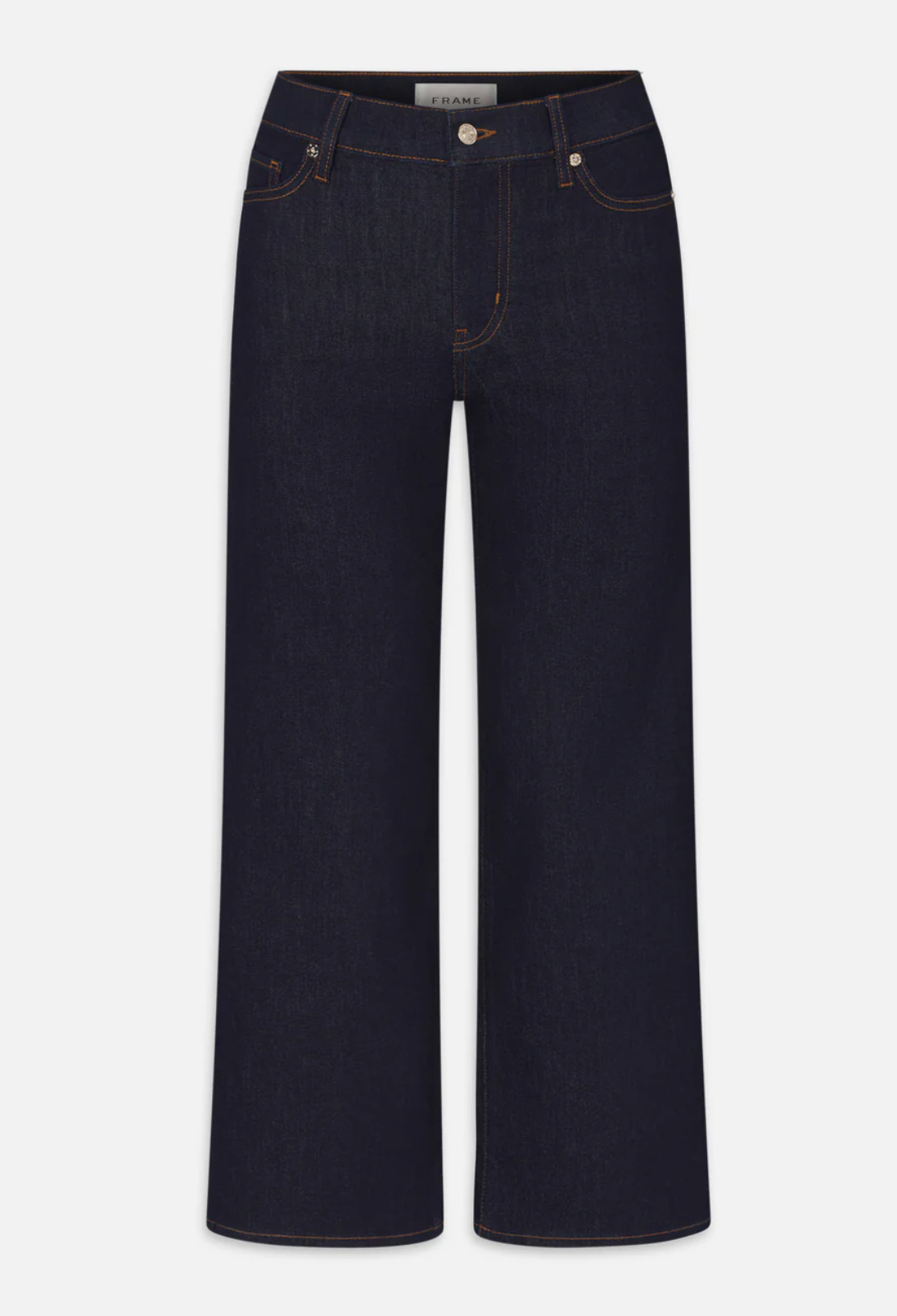 Le Slim Palazzo Crop in Rinse-Denim-Frame-Rinse-25-Mercantile Portland