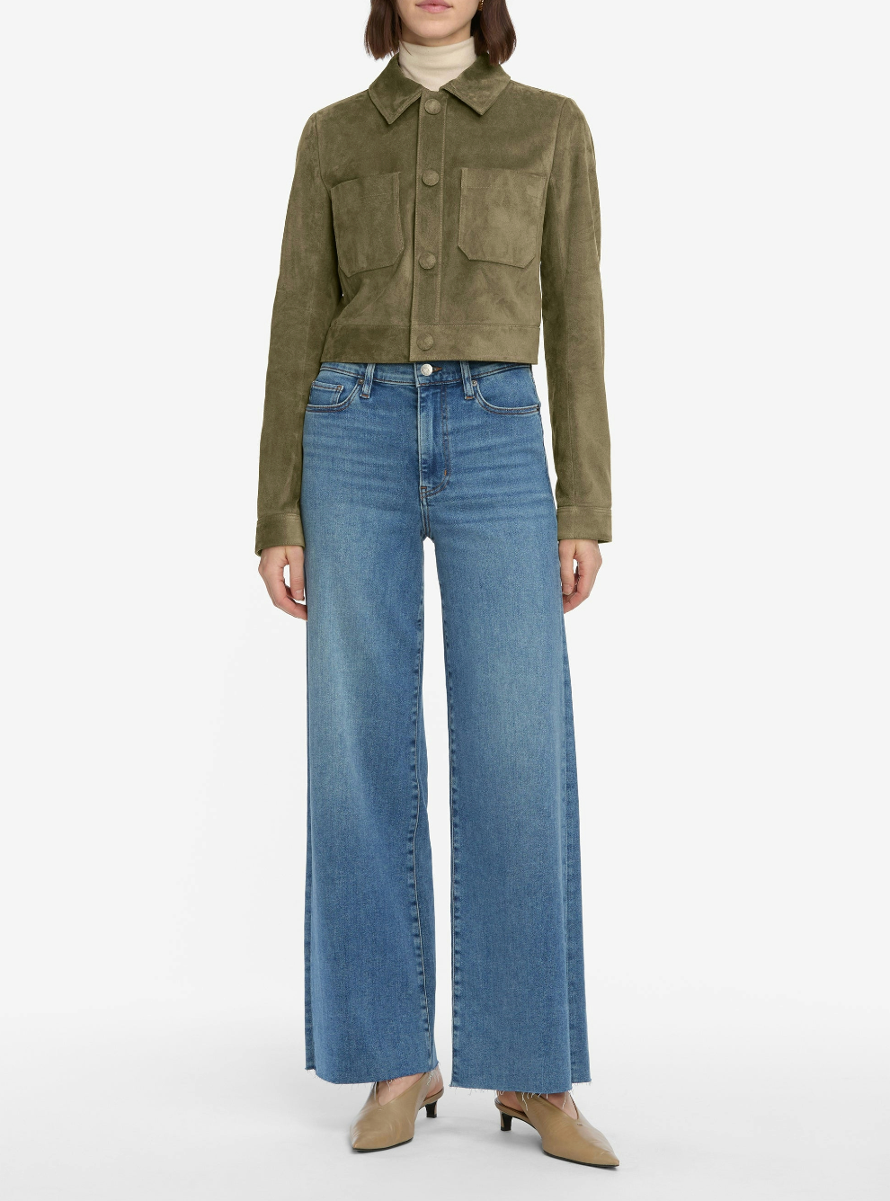 Le Slim Palazzo in Flip Raw After-Clothing-Frame-Flip Raw After-25-Mercantile Portland