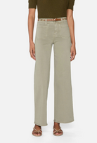 Le Slim Palazzo Modernist Pocket in Thyme-Clothing-Frame-Thyme-23-Mercantile Portland