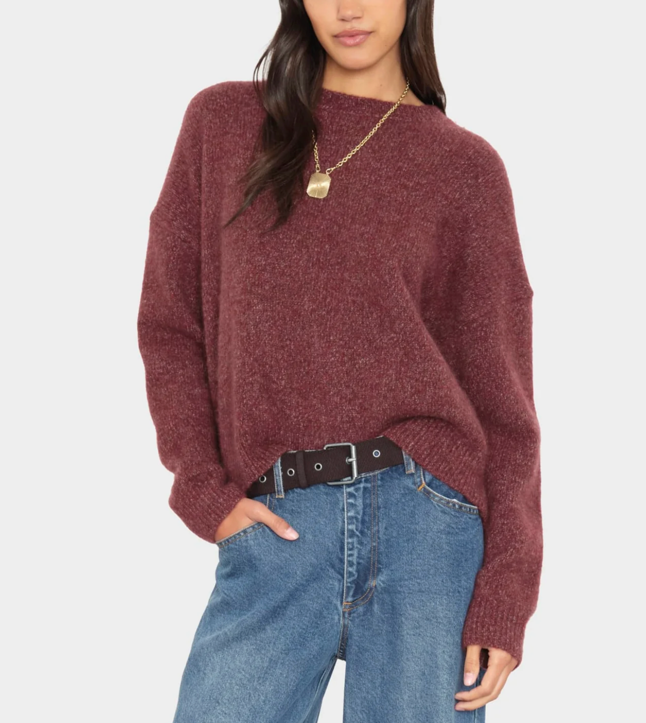 Lela Sweater in Brick Fire-Sweaters-Xirena-Brick Fire-XS-Mercantile Portland