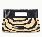 Lena Clutch Zebra Raffia-Accessories-Staud-Zebra Raffia-OS-Mercantile Portland