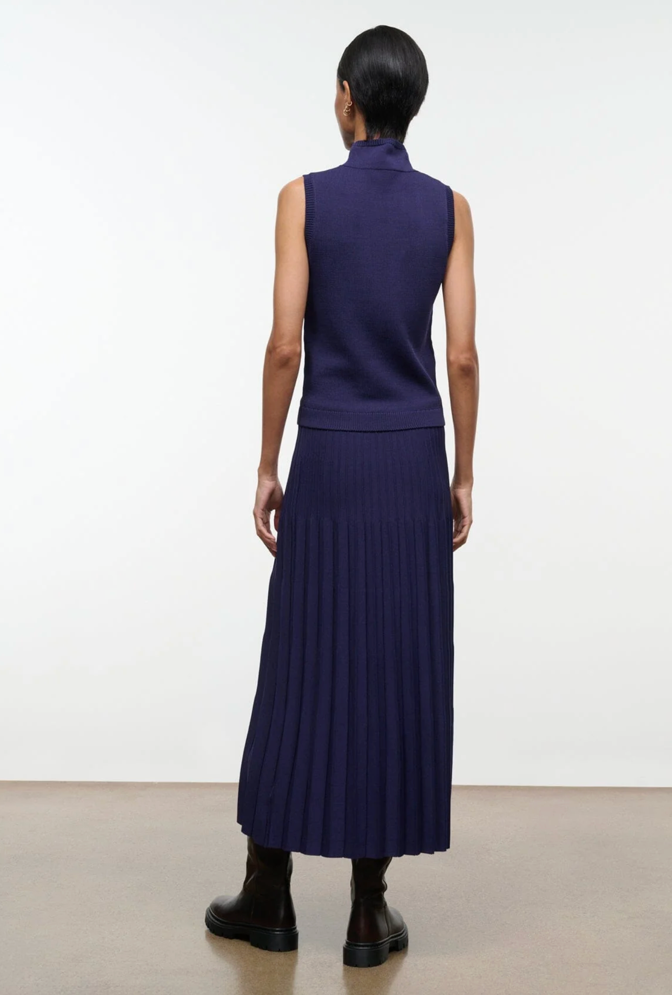 Lena Skirt-Skirts and Shorts-Staud-Midnight-XS-Mercantile Portland