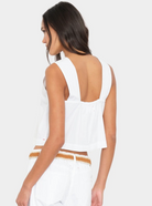 Lenore Top in White-Tops-Xirena-White-XS-Mercantile Portland