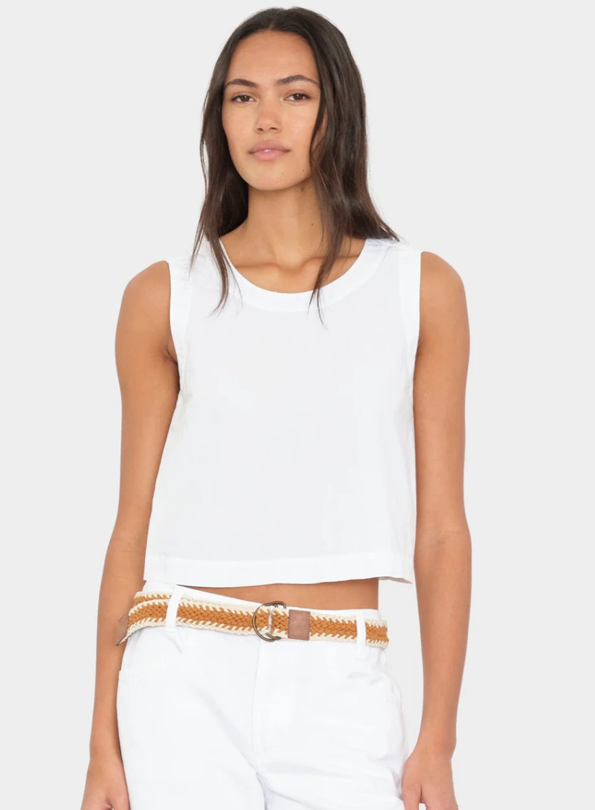 Lenore Top in White-Tops-Xirena-White-XS-Mercantile Portland