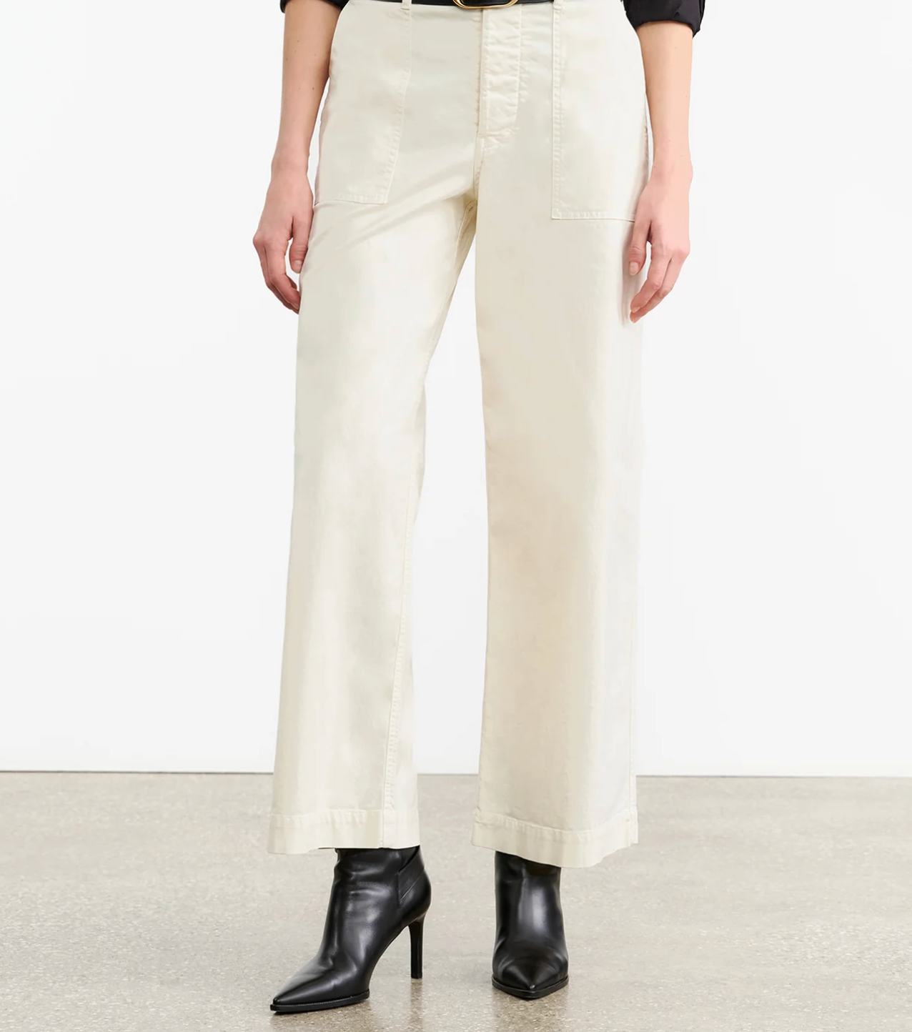 Leon Boy Pant-Pants-Nili Lotan-Stone-2-Mercantile Portland