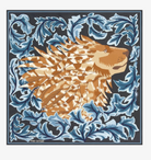 Leonard Square Scarf in Blue-Accessories-Inoui Editions-Blue-OS-Mercantile Portland