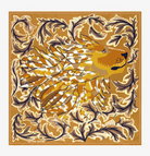 Leonard Square Scarf in Saffron-Scarves and Wraps-Inoui Editions-Saffron-OS-Mercantile Portland